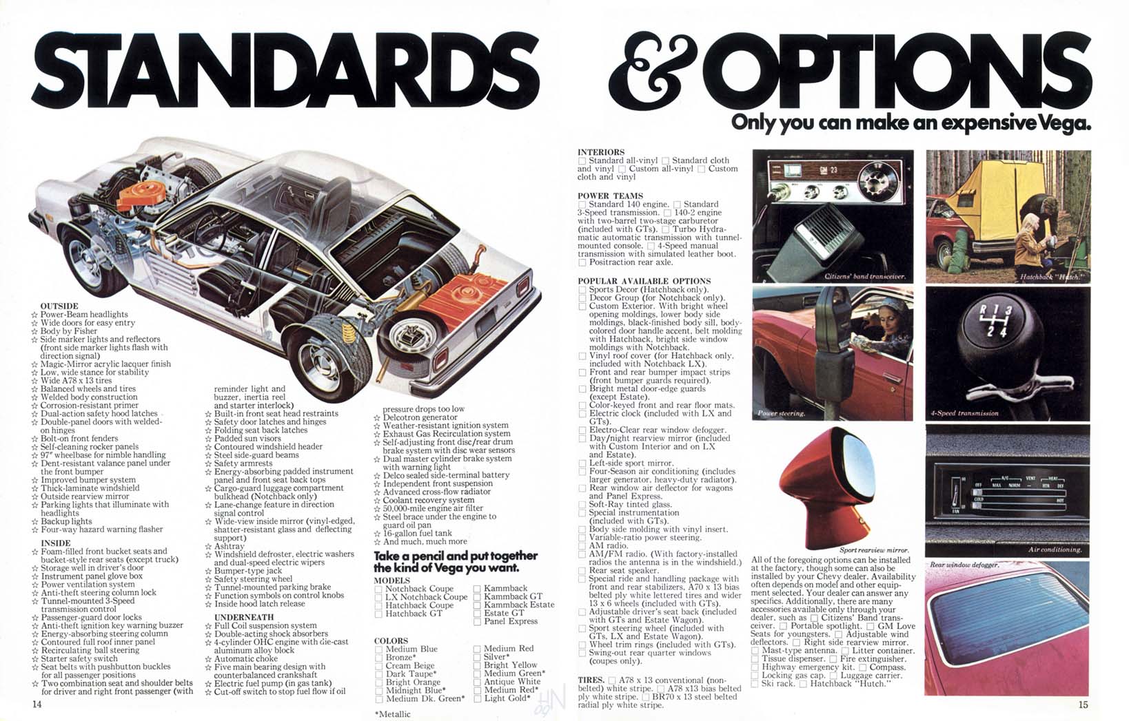 1974 Chevrolet Vega Brochure Page 4